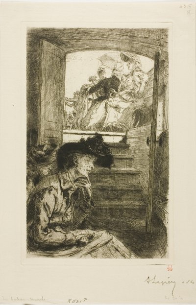 Nel Bateau-Mouche da Louis Auguste Lepère