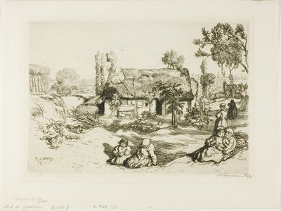 Nido dei poveri da Louis Auguste Lepère