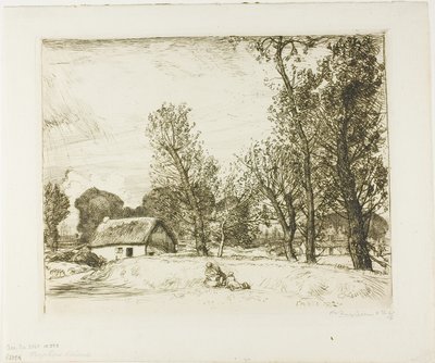 Pioppi di Pollard da Louis Auguste Lepère