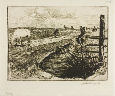 Strada del Marais, Vandea da Louis Auguste Lepère