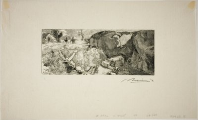 Cava di arenaria da Louis Auguste Lepère
