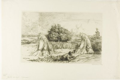 Covoni di segale da Louis Auguste Lepère