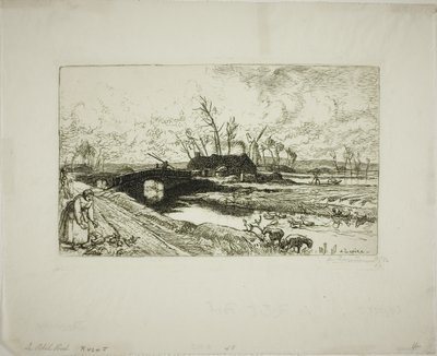 Il piccolo ponte da Louis Auguste Lepère