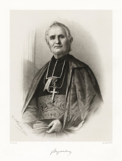 Félix Dupanloup, 1865-66 da Louis Benoit Antoine Tuerlinckx
