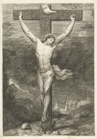 Cristo sulla croce da Louis Bernard Coclers