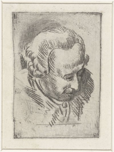 Studio della testa di Jean Baptiste Coclers da Louis Bernard Coclers