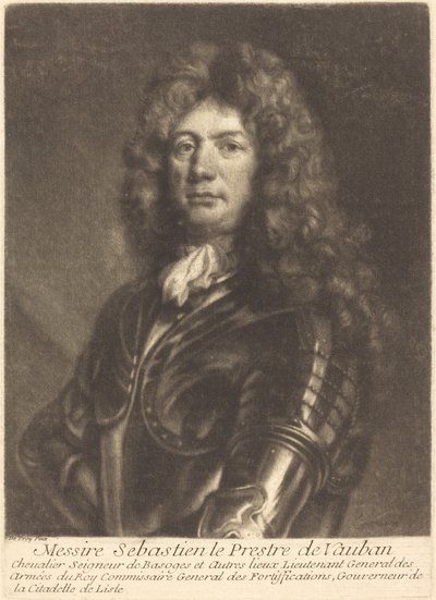 Ritratto di M. Sebastien Le Prestre de Vauban da Louis Bernard after François de Troy