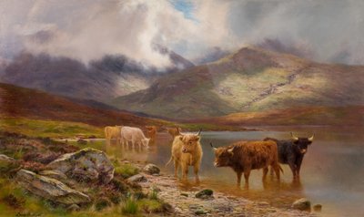 Bestiame delle Highlands da Louis Bosworth Hurt