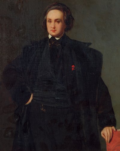 Ritratto di Victor Hugo, c.1833 da Louis Boulanger