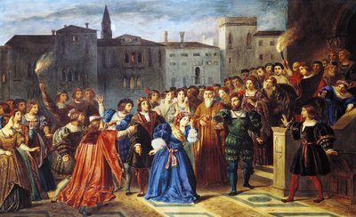 Scena di confronto, da 