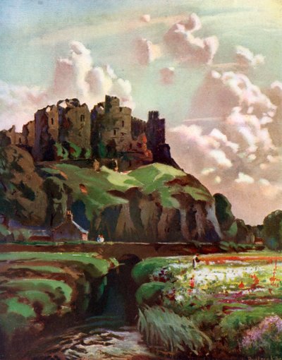 Castello di Harlech, Merionethshire, Galles, 1924-1926 da Louis Burleigh Bruhl