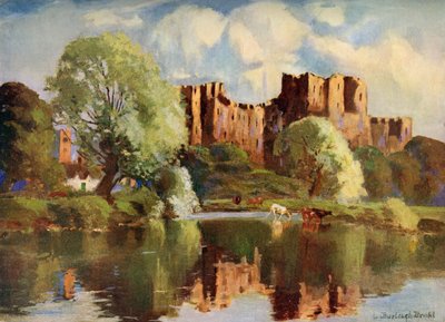 Castello di Ludlow, Shropshire, 1924-1926 da Louis Burleigh Bruhl