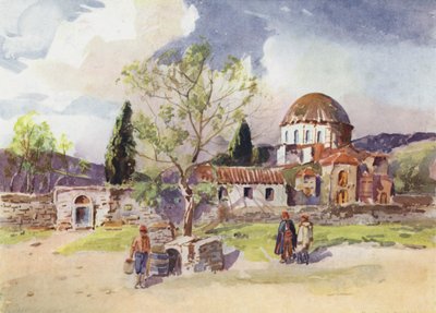 Il convento di Daphni, Grecia da Louis Burleigh Bruhl