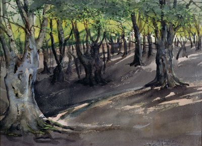 Il cuore della foresta di Epping, High Beech da Louis Burleigh Bruhl