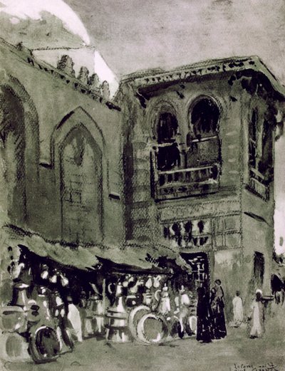 Mercante di Rame, Il Cairo, Egitto, 1928 da Louis Cabanes