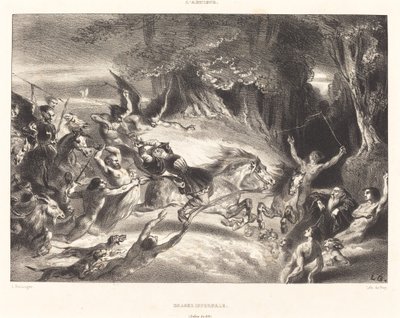 Caccia infernale da Louis Candide Boulanger