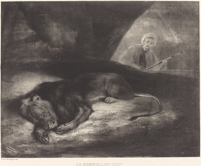 Il sonno del leone da Louis Candide Boulanger
