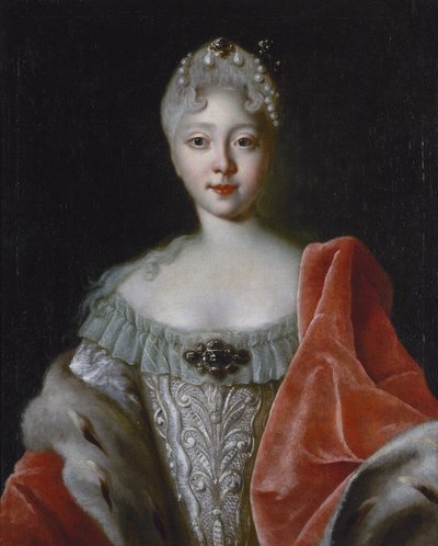 Ritratto della Granduchessa Elisabetta Petrovna (1709-1761) da Louis Caravaque