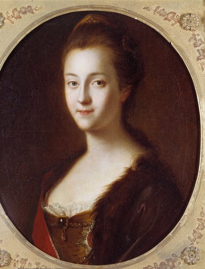 Ritratto di Caterina II (1729-1796), Imperatrice di Russia da Louis Caravaque