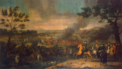 La Battaglia di Poltava del 27 giugno 1709, 1717-1718 da Louis Caravaque