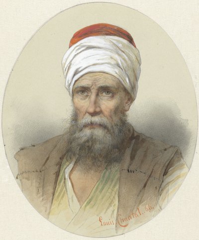 Uomo con turbante da Louis Chantal