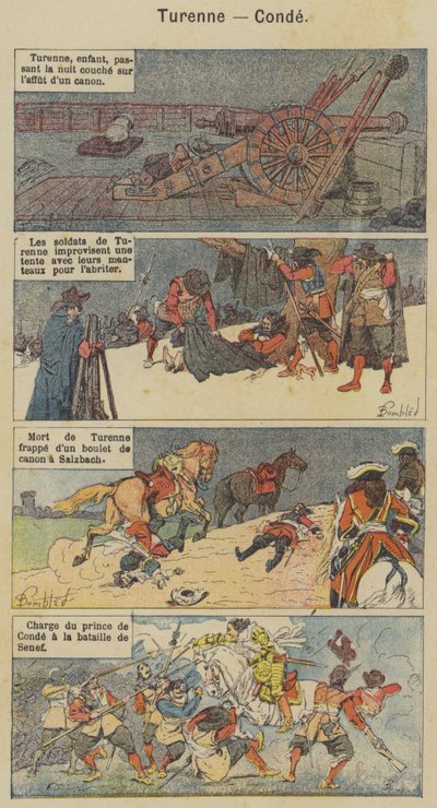 Turenne, Condé da Louis Charles (after) Bombled