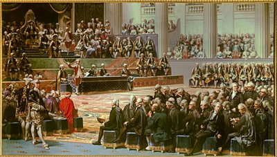 Apertura degli Stati Generali a Versailles il 5 maggio 1789 da Louis Charles Auguste Couder