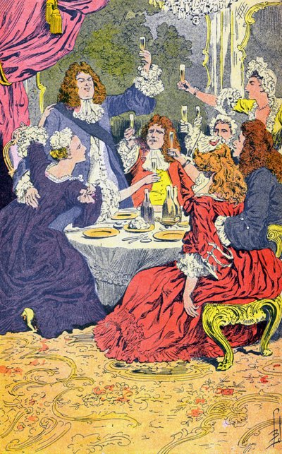 Una cena del Reggente, Duca d