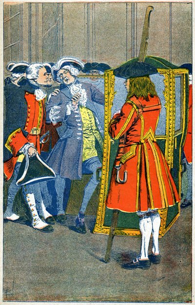 Rapimento di Villeroy 1722 da Louis Charles Bombled