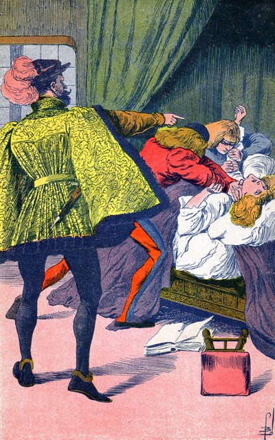 Cesare Borgia fa uccidere suo fratello da Louis Charles Bombled