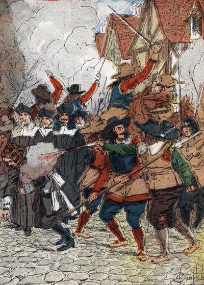 Fronde (1648-1653): il giorno delle paglie del 4/07/1652, il Municipio fu incendiato e circa trenta notabili, favorevoli al re Luigi XIV perché desideravano porre fine all