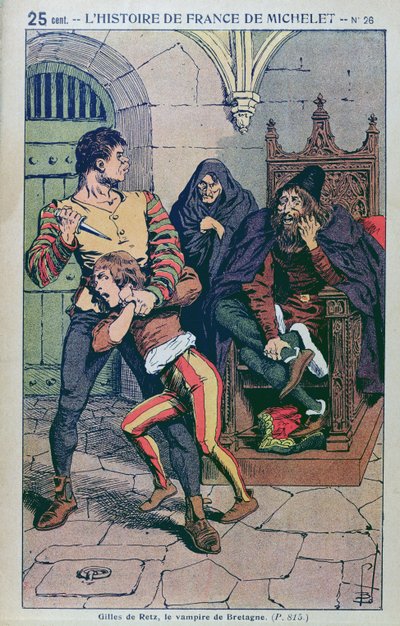 Gilles de Laval (1404-40) Signore di Rais, in 