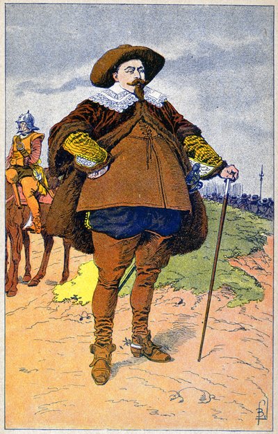 Gustavo II Adolfo di Svezia da Louis Charles Bombled