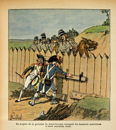 Illustrazione di Bombled Louis (1862-1927) dal libro 