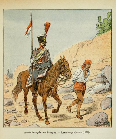 Illustrazione di Bombled Louis dal libro "Il Memoriale di Sant