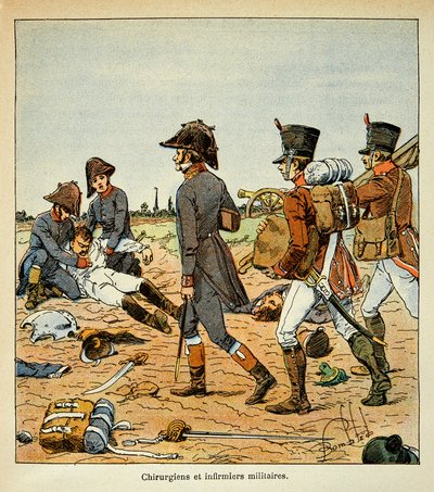 Illustrazione di Bombled Louis dal libro "Il Memoriale di Sant