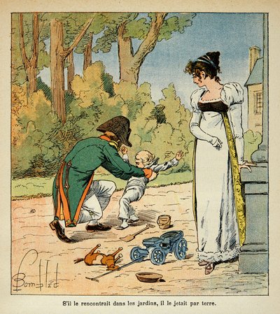 Illustrazione di Bombled Louis dal libro "Il Memoriale di Sant