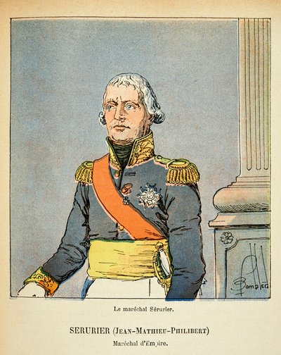 Ritratto del maresciallo Jean Mathieu Philibert Serurier, Collezione Privata da Louis Charles Bombled