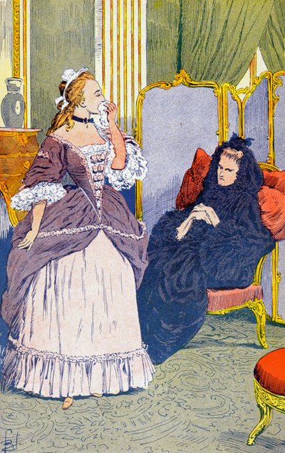 Signora di Lussemburgo e la Principessa di Robecq da Louis Charles Bombled