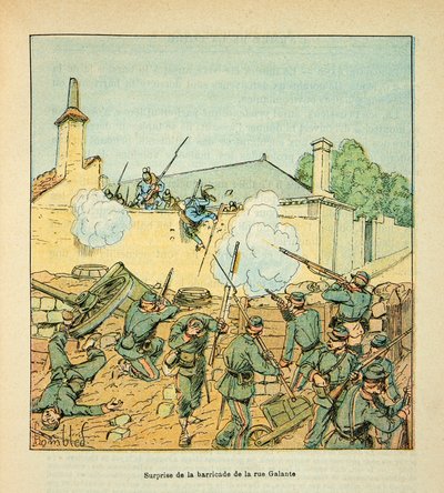 Battaglia di Chateaudun il 18 ottobre da Louis Charles Bombled