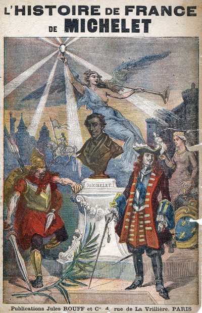 La storia di Francia, di Michelet, c.1900 (illustrazione) da Louis Charles Bombled