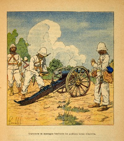 La guerra in Madagascar-Storia aneddotica delle spedizioni francesi del 1885-1895 di Henri Galli, illustrato da Louis Bombled: L
