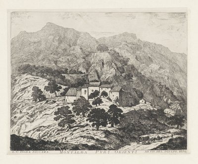 Montalba-le-Château (Francia) da Louis Charles Hora Siccama