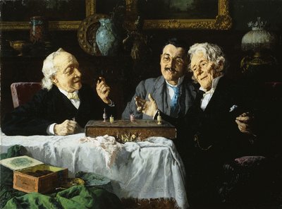 Partita a scacchi da Louis Charles Moeller