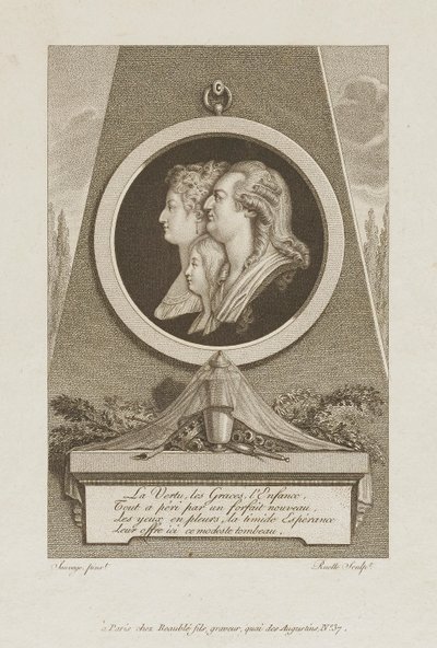 Virtù, grazie, infanzia da Louis Charles Ruotte