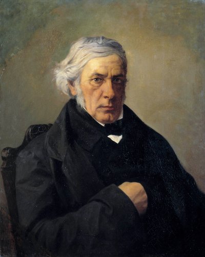 Ritratto del filosofo Victor Cousin da Louis Claude Mouchot