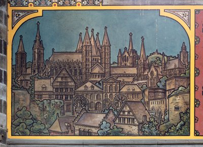 Edificio della stazione ferroviaria (Sint-Pietersstation). Interno. 1912. La sala d