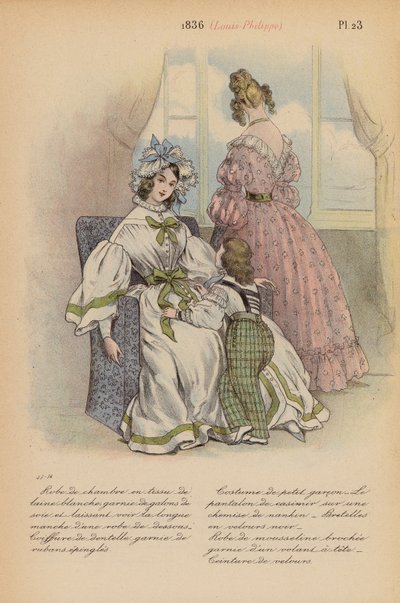 Moda francese: 1836, Luigi Filippo da Louis Colas