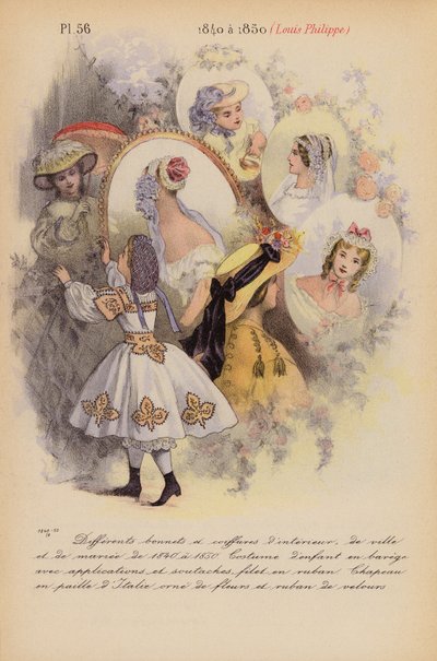 Moda francese: 1840 a 1850, Luigi Filippo da Louis Colas