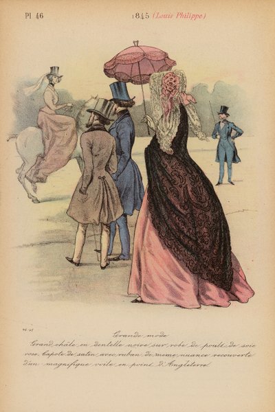 Moda francese: 1845, Luigi Filippo da Louis Colas